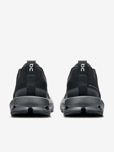 On Running Kids Cloudnova Trainers In Black