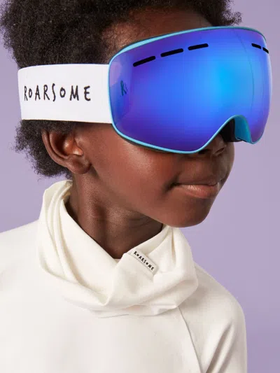 Roarsome Kids Ski Goggles In Blue