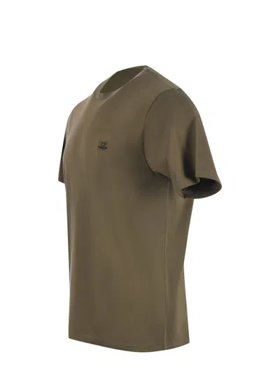 C.p. Company Cotton T-shirt In Green