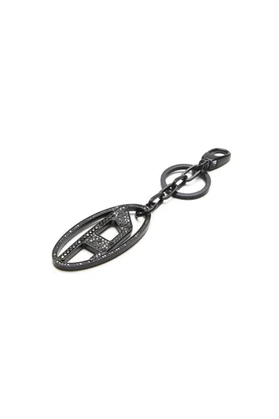 Diesel Chain Link Wallet Keyring Attachment In Black