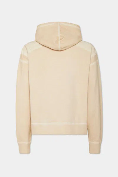 Dsquared2 Cypro Loose Hoodie Clothing In Neutral