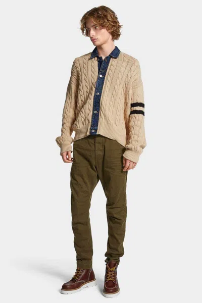 Dsquared2 Trousers In Green