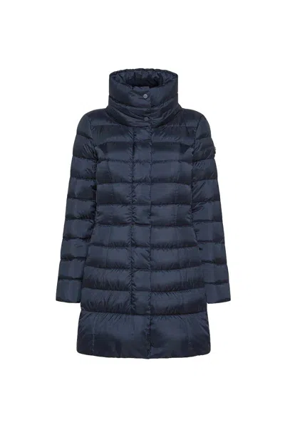 Peuterey Down Coat In Blue