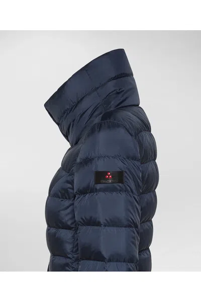 Peuterey Down Coat In Blue