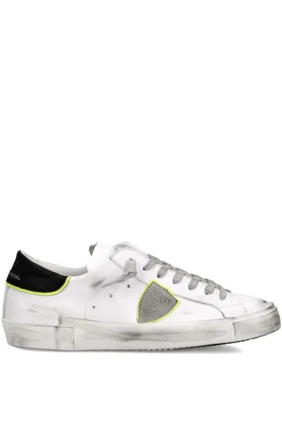 Philippe Model Prsx Low Man Sneakers In White