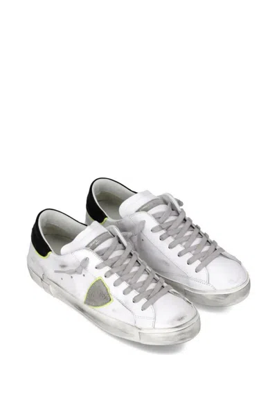 Philippe Model Prsx Low Man Sneakers In White