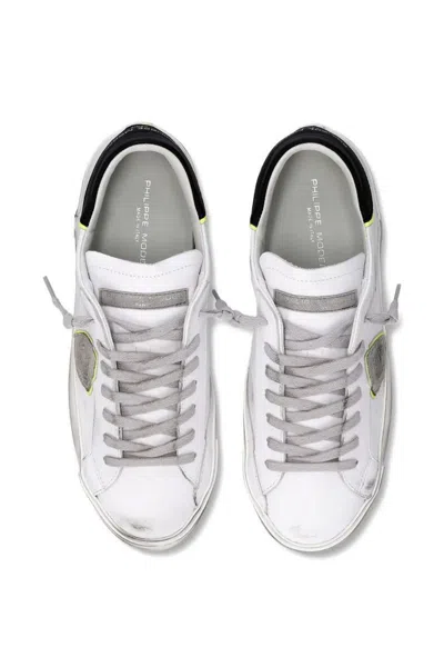 Philippe Model Prsx Low Man Sneakers In White