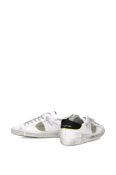 Philippe Model Prsx Low Man Sneakers In White