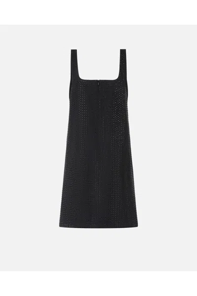 Pinko Black Aroa Dress In Black