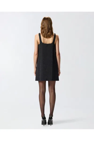 Pinko Black Aroa Dress In Black