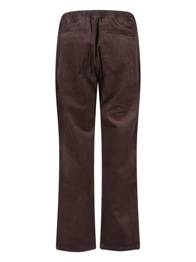 Gramicci Velvet Pants In Brown