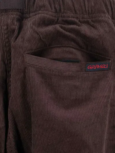 Gramicci Velvet Pants In Brown