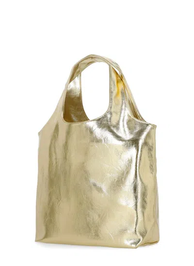 Apc Ninon Shopping Bag In Gold