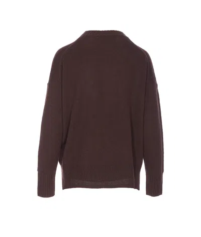 Allude Cashmere Jumper In Brown