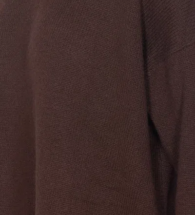 Allude Cashmere Jumper In Brown