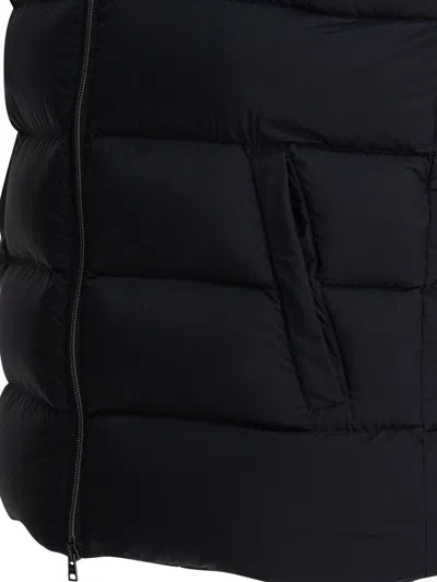 Herno Ecoage Sleeveless Jacket Jackets And Coats Black In Black