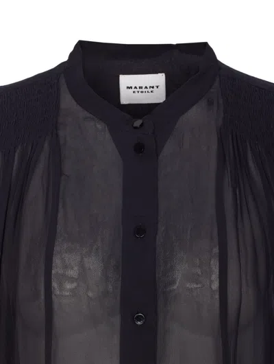 Isabel Marant Étoile Marant Etoile Women Noeline Shirt In Black