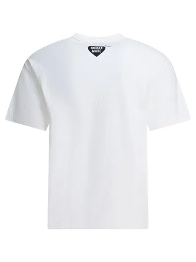 Human Made Graphic Print Crew Neck Short Sleeve T-shirt In White