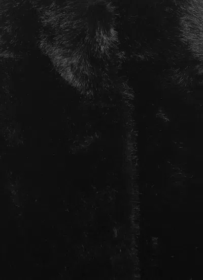 Valentini 1972 Snap-fastening Coat In Black