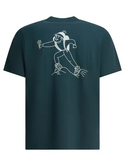 Autry T-shirt Main Man Cotton Conifer Clothing In Blue