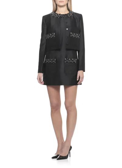 Self-portrait Dresses In Black