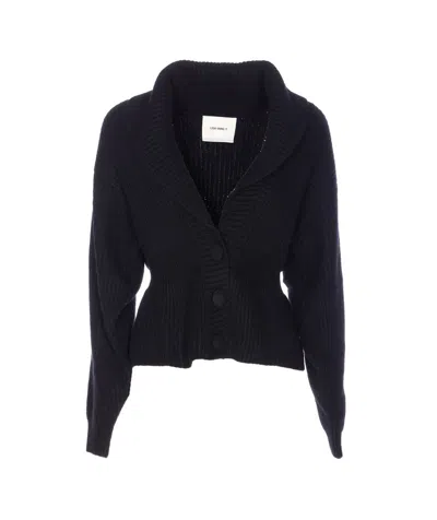 Lisa Yang Alessandra Cashmere Cardigan In Black