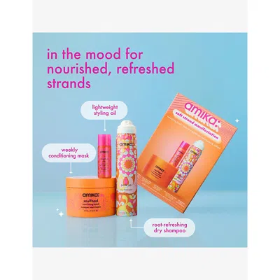 Amika Soft Strand Manifestation Nourishing Treat + Style Set Worth £59
