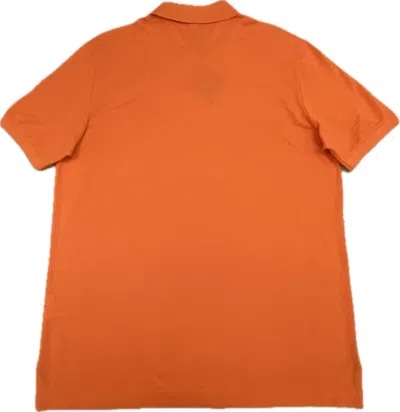 Paul & Shark Short-sleeved Polo Shirt In Orange