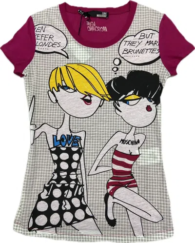 Moschino Short-sleeved T-shirt In Multi