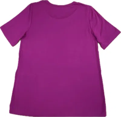 Moschino Short-sleeved T-shirt In Purple