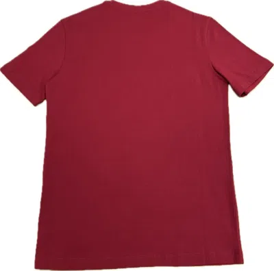 Ea7 Short Sleeve T-shirt In Red