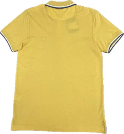 Paul & Shark Short-sleeved Polo Shirt In Yellow