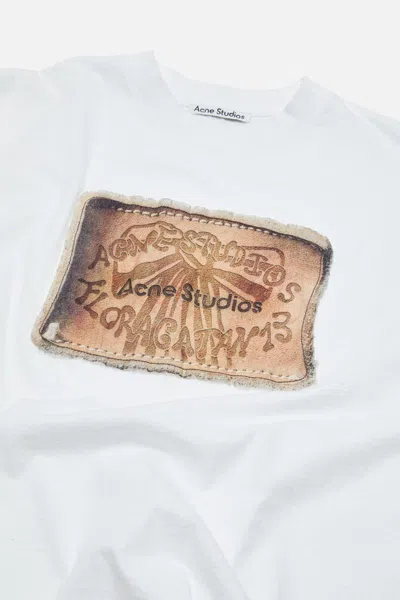 Acne Studios Short-sleeved T-shirt In White
