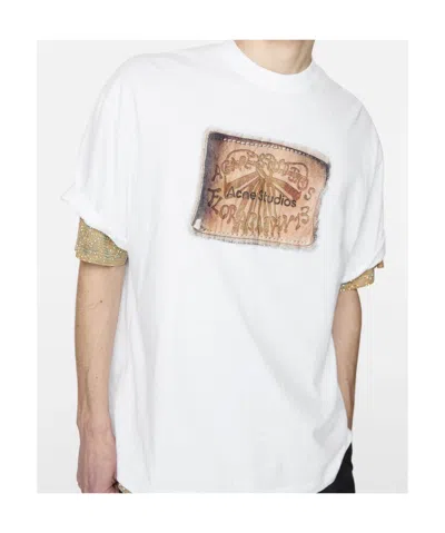 Acne Studios Short-sleeved T-shirt In White