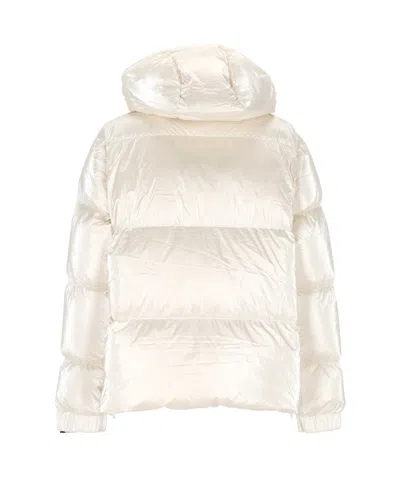 K-way Giubbino Lethille Thermo Pearly White Gardenia Combo In White