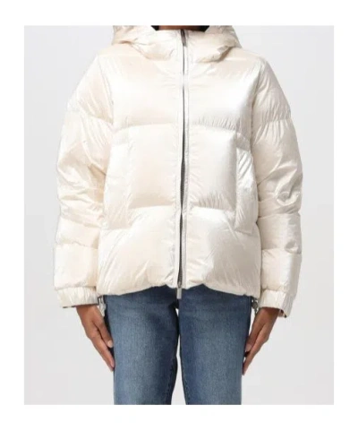 K-way Giubbino Lethille Thermo Pearly White Gardenia Combo In White