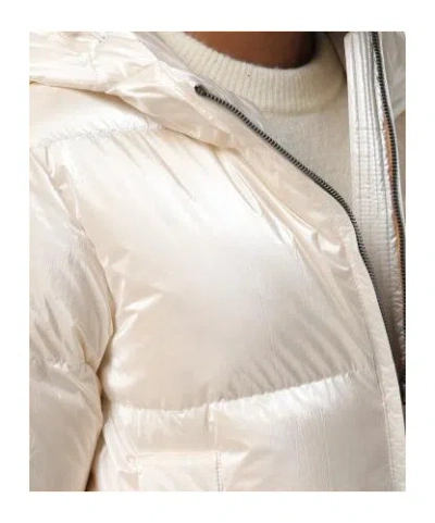 K-way Giubbino Lethille Thermo Pearly White Gardenia Combo In White