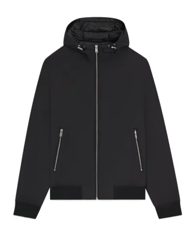 Hugo Boss Down-filled Jacket With Water-repellent Finish In Black