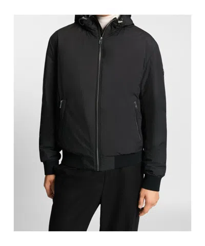 Hugo Boss Down-filled Jacket With Water-repellent Finish In Black