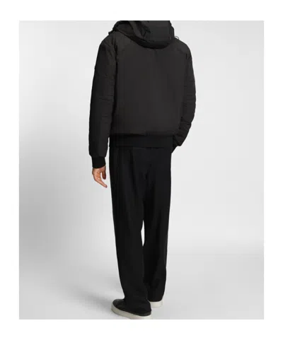 Hugo Boss Down-filled Jacket With Water-repellent Finish In Black