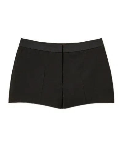 Twinset Shorts Blacks And Greys In Black