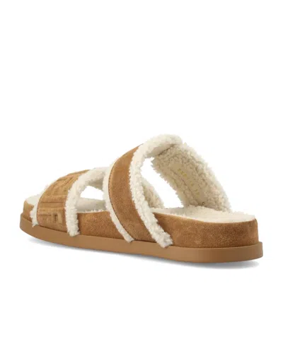 Fendi Neutrals Boots Women In Brown