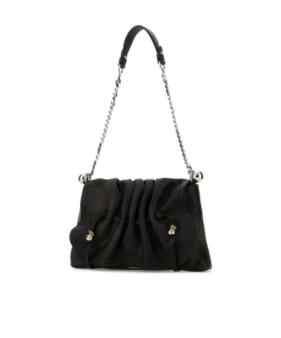 Isabel Marant Women Dark Brown Leather Bolton Shoulder Bag In Brown