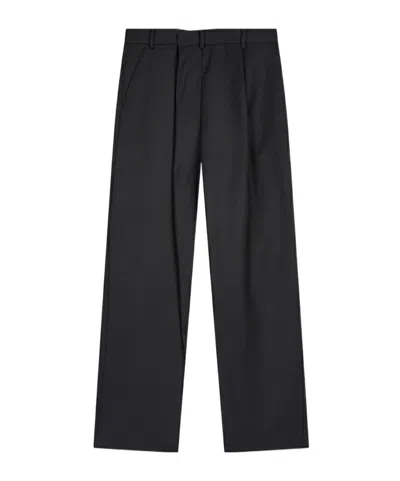 Open Yy Waisted Trousers In Black