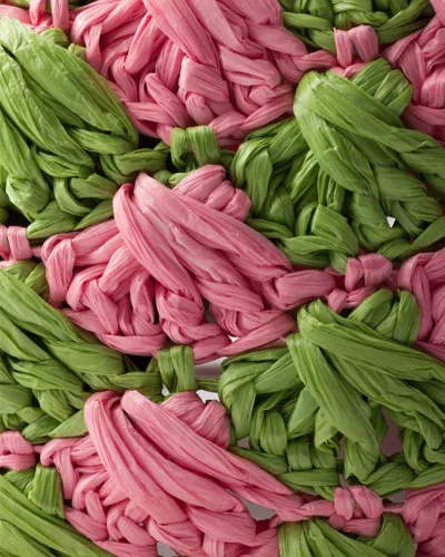 Prada Crochet Bucket Hat In Green