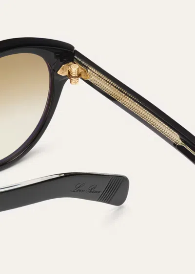 Loro Piana Joan Sunglasses In Black