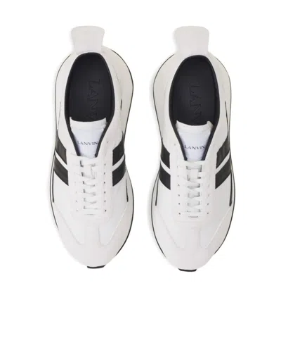 Lanvin Bumpr Nylon Sneakers In Multi