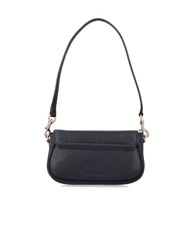 Marc Jacobs Clover Design Shoulder Bag With Chain Strap In Black