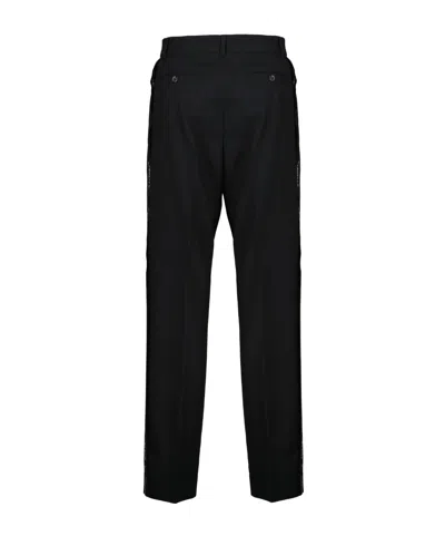 Moschino Belt Loop Casual Pants In Black