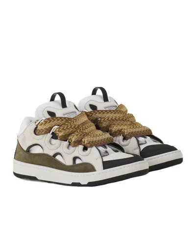 Lanvin Sneaker "curb" In White